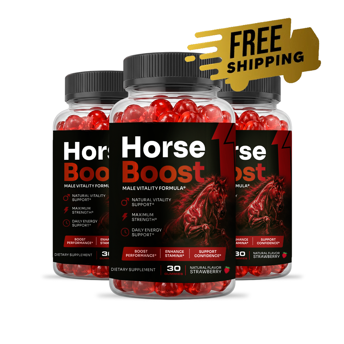 8 Bottles Horse Boost